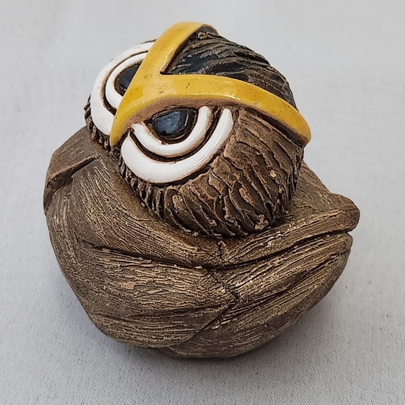 Owl Figurine by Artesania Rinconada DeRosa, Vintage Owl - Picture 2 of 6